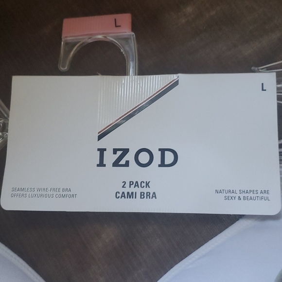 IZOD 2 PACK Cami Bra NEW - Picture 3 of 4